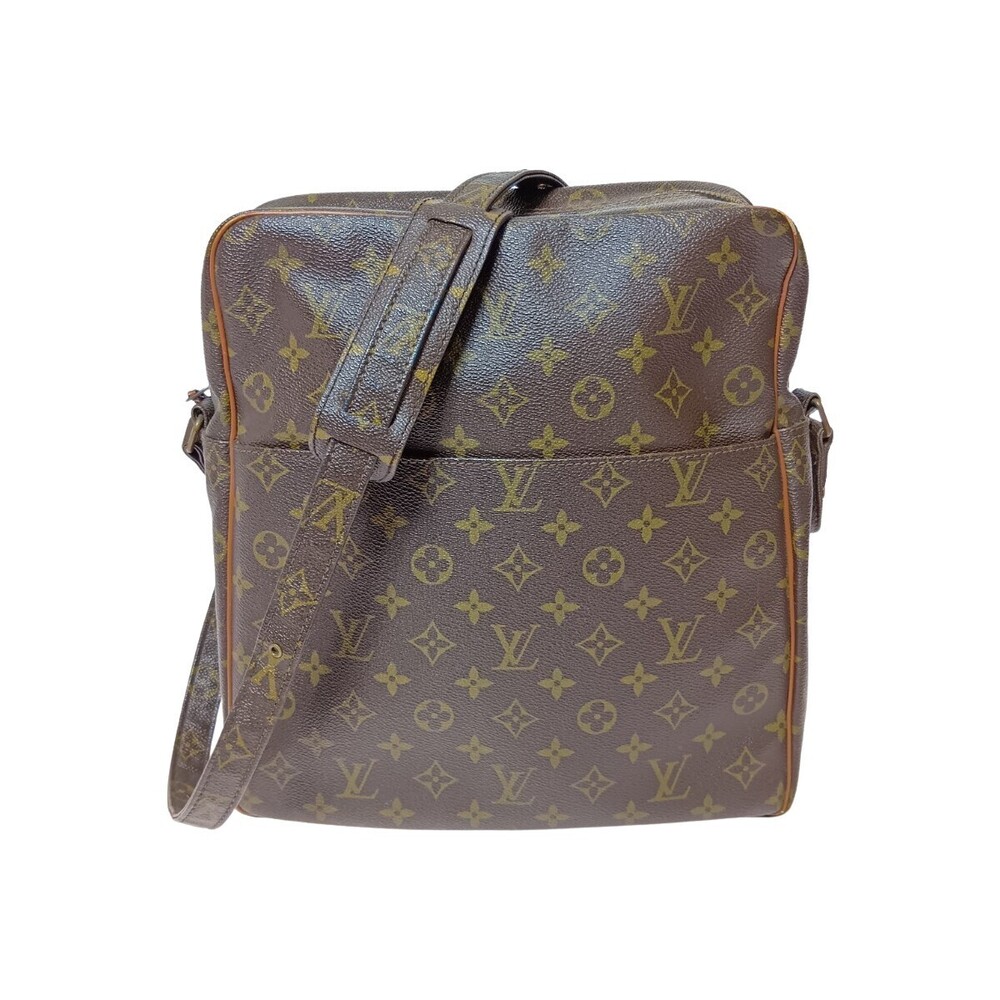 Louis Vuitton Monogram Marceau Shoulder Bag Brown
